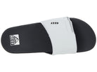 Reef Fanning Slide - Men's Grey/White Shoe Deals Outlet