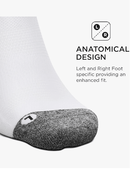 Feetures Elite Light Cushion Mini Crew Striped Medium 840557147953 Shoe Deals Outlet