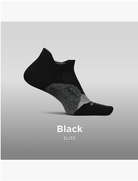 Feetures Elite Light Cushion No Show Tab Black Medium 840557156566 Shoe Deals Outlet
