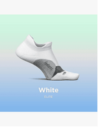 Feetures Elite Light Cushion No Show Tab White XL 840557156665 Shoe Deals Outlet