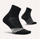 Feetures Elite Light Cushion Quarter Black Medium 840557158942 Shoe Deals Outlet