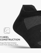 Feetures High Performance Ultra Light No Show Tab Black XL 840557112647 Shoe Deals Outlet