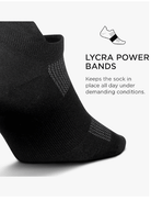 Feetures High Performance Ultra Light No Show Tab Black XL 840557112647 Shoe Deals Outlet