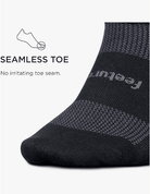 Feetures High Performance Ultra Light No Show Tab Black XL 840557112647 Shoe Deals Outlet