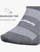 Feetures High Performance Ultra Light No Show Tab Heather Gray XL 840557112685 Shoe Deals Outlet