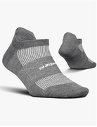Feetures High Performance Ultra Light No Show Tab Heather Gray XL 840557112685 Shoe Deals Outlet
