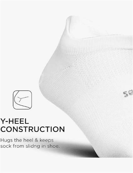 Feetures High Performance Ultra Light No Show Tab White XL 840557112609 Shoe Deals Outlet