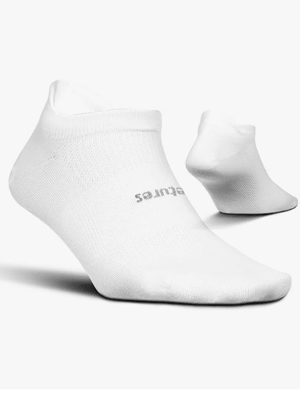 Feetures High Performance Ultra Light No Show Tab White XL 840557112609 Shoe Deals Outlet