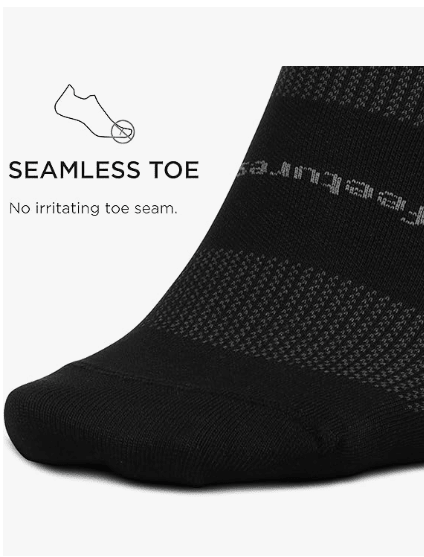 Feetures High Performance Ultra Light Quarter Black Medium 840557112128 Shoe Deals Outlet