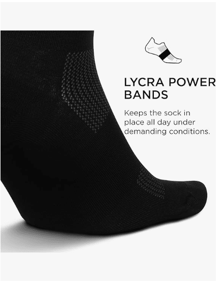 Feetures High Performance Ultra Light Quarter Black Medium 840557112128 Shoe Deals Outlet