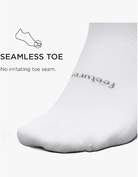 Feetures High Performance Ultra Light Quarter White Medium 840557112098 Shoe Deals Outlet