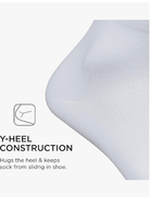 Feetures High Performance Ultra Light Quarter White Medium 840557112098 Shoe Deals Outlet