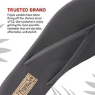 Flojos Fiesta Flip - Flops - Women's Charcoal Shoe Deals Outlet