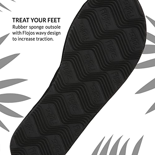 Flojos Fiesta Flip - Flops - Women's Black Shoe Deals Outlet