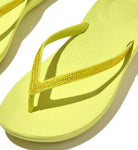 FitFlop Classic iQushion Sparkle Ergonomic Electric Yellow 8.5 M 195305736942 Shoe Deals Outlet