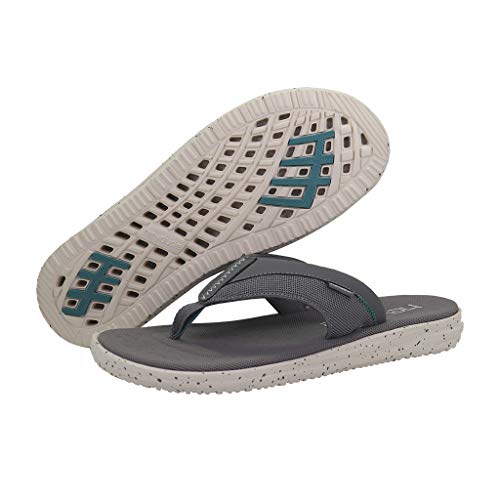 Hey Dude Flinn Free - Men's Grey Shoe Deals Outlet