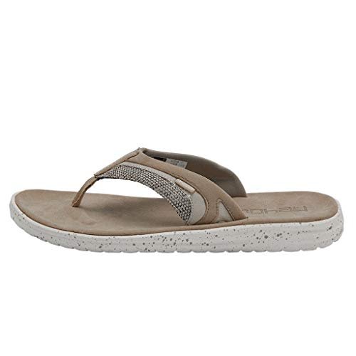 Hey Dude Flinn Sandals - Men's Sox Beige Shoe Deals Outlet