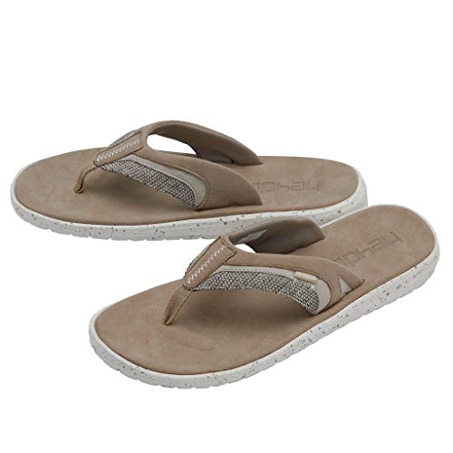 Hey Dude Flinn Sandals - Men's Sox Beige Shoe Deals Outlet