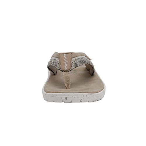 Hey Dude Flinn Sandals - Men's Sox Beige Shoe Deals Outlet