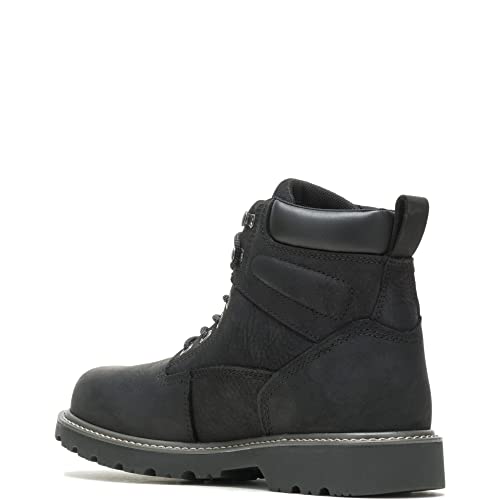 Wolverine Floorhand Steel Toe Work Boots - Men's Black Shoe Deals Outlet