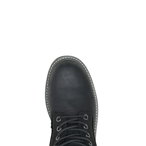 Wolverine Floorhand Steel Toe Work Boots - Men's Black Shoe Deals Outlet