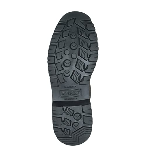Wolverine Floorhand Steel Toe Work Boots - Men's Black Shoe Deals Outlet