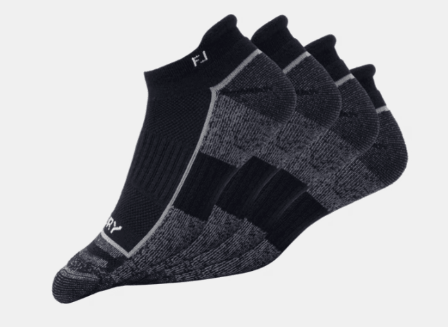 FootJoy Roll Top Golf Socks Black Regular 706843090290 Shoe Deals Outlet