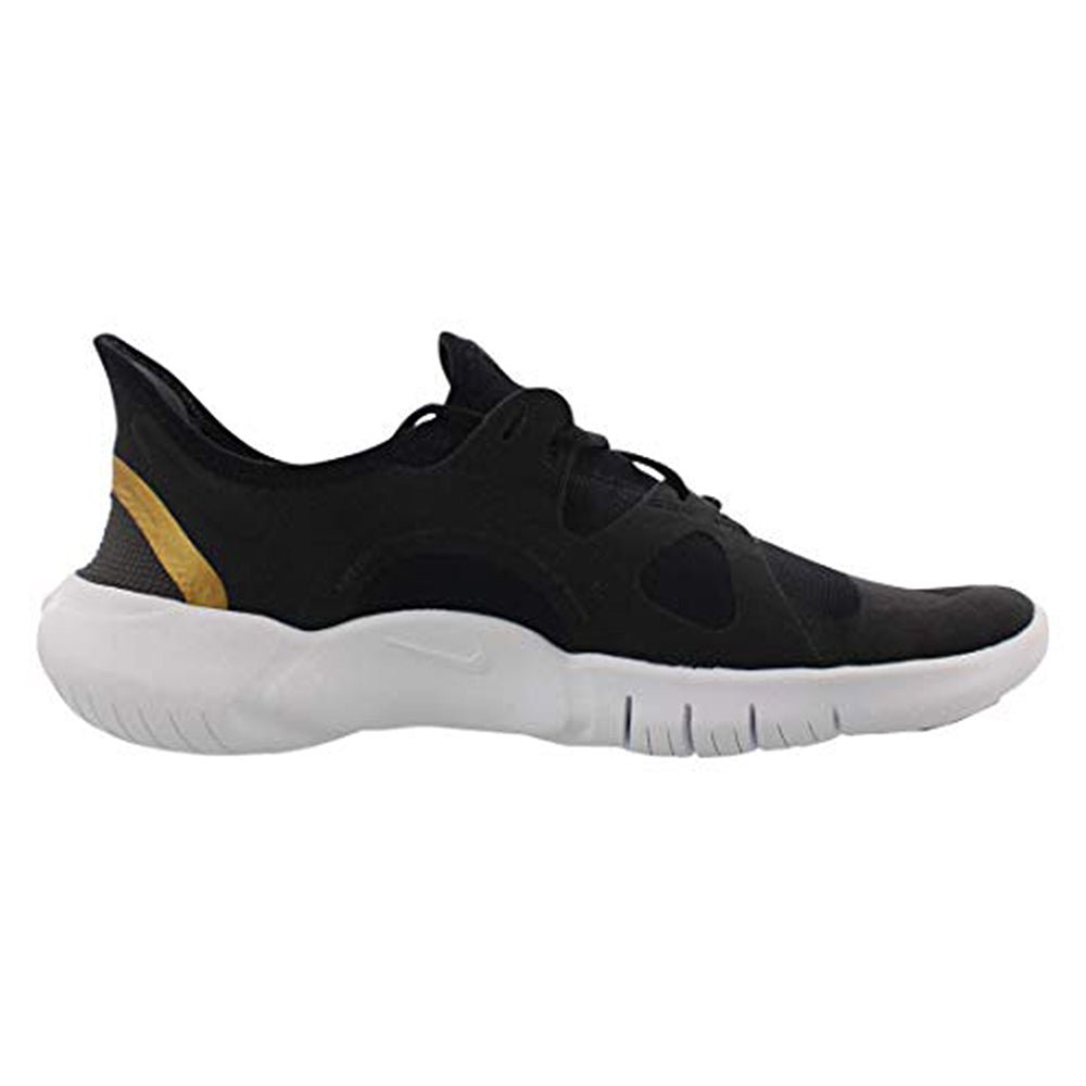 Nike Free RN 5.0 - Women's Black/Anthracite/Metallic Gold Shoe Deals Outlet