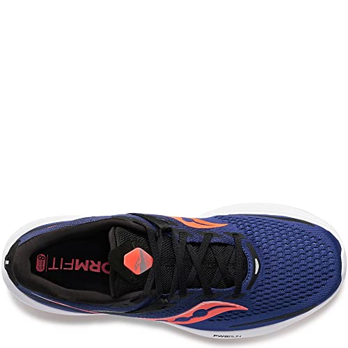 Saucony Freedom 5 Running Shoe - Men's Sapphire/Vizired Shoe Deals Outlet