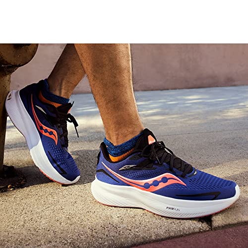 Saucony Freedom 5 Running Shoe - Men's Sapphire/Vizired Shoe Deals Outlet