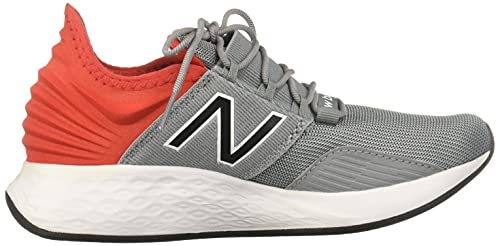 New Balance Fresh Foam Roav GEROVCL - Kid's Steel/Velocity Red Shoe Deals Outlet