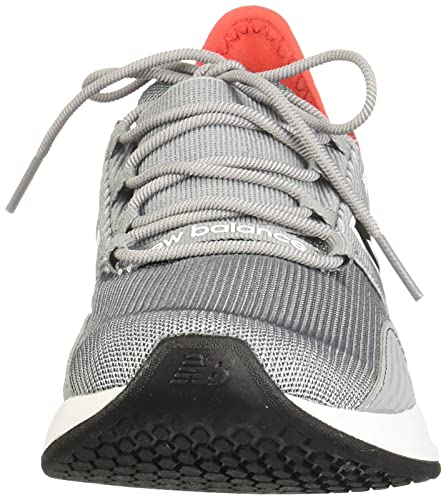 New Balance Fresh Foam Roav GEROVCL - Kid's Steel/Velocity Red Shoe Deals Outlet