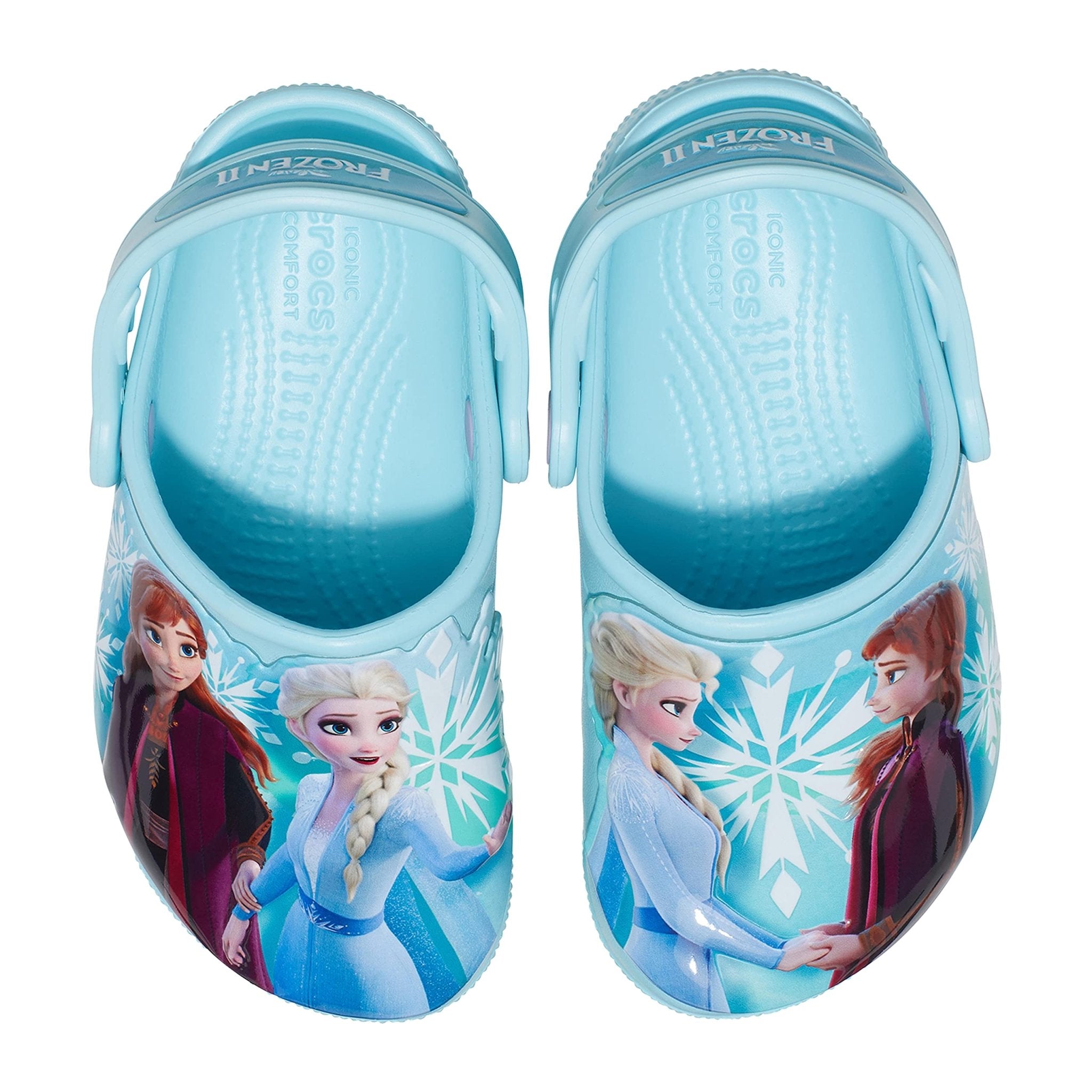 Crocs Frozen Clog - Kids Ice Blue Shoe Deals Outlet