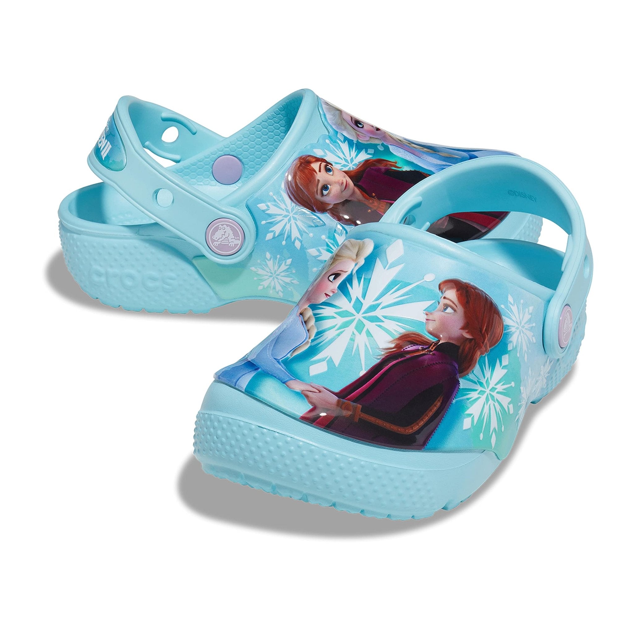Crocs Frozen Clog - Kids Ice Blue Shoe Deals Outlet