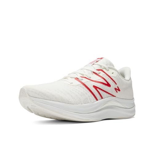 New Balance FuelCell Propel V4 - Men's Sea Salt/True Red Shoe Deals Outlet