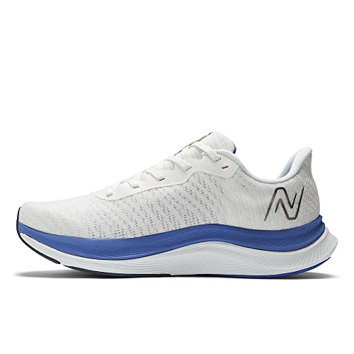 New Balance FuelCell Propel V4 - Men's White/Marine Blue Shoe Deals Outlet
