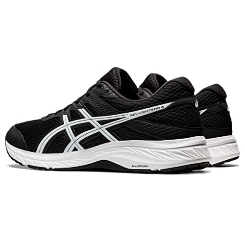 ASICS Gel - Contend 6 - Men's Black/White Shoe Deals Outlet