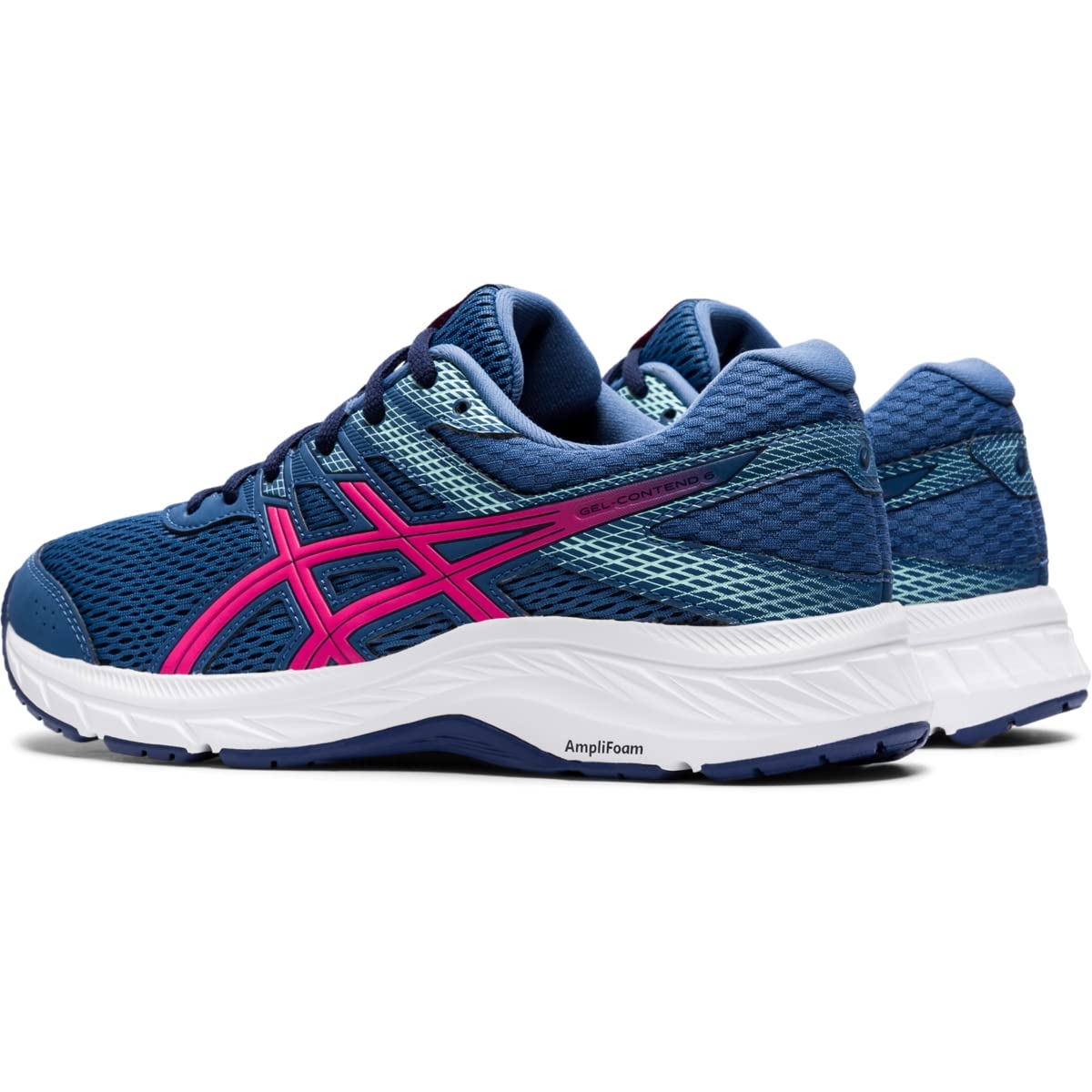 ASICS GEL - CONTEND 6 - Women's Carrier Grey/Lilac Tech Shoe Deals Outlet