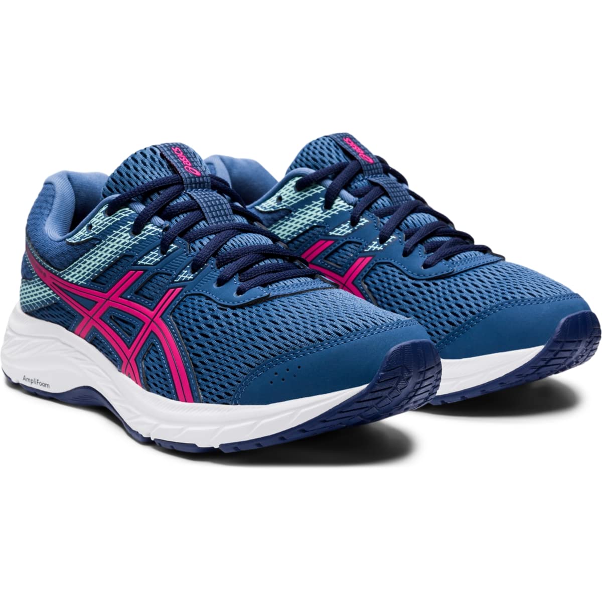 ASICS GEL - CONTEND 6 - Women's Carrier Grey/Lilac Tech Shoe Deals Outlet