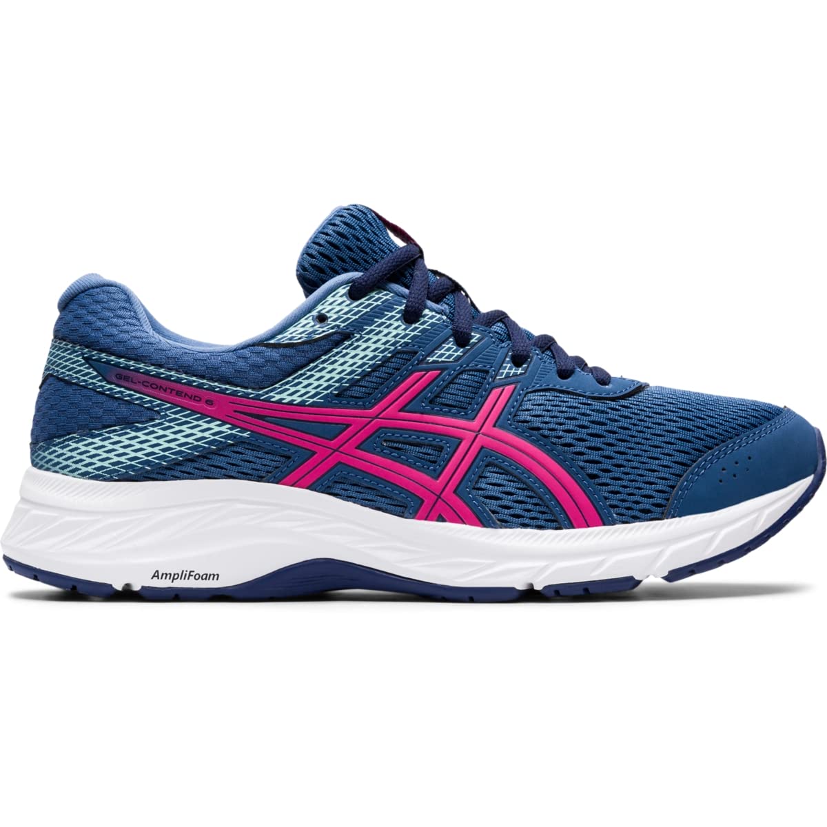 ASICS GEL - CONTEND 6 - Women's Carrier Grey/Lilac Tech Shoe Deals Outlet