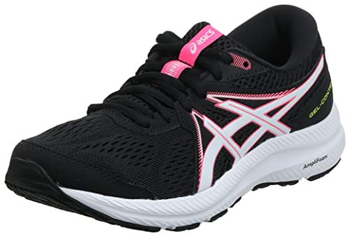 ASICS GEL - Contend 7 - Women's Black Hot Pink Shoe Deals Outlet