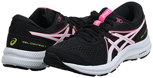 ASICS GEL - Contend 7 - Women's Black Hot Pink Shoe Deals Outlet