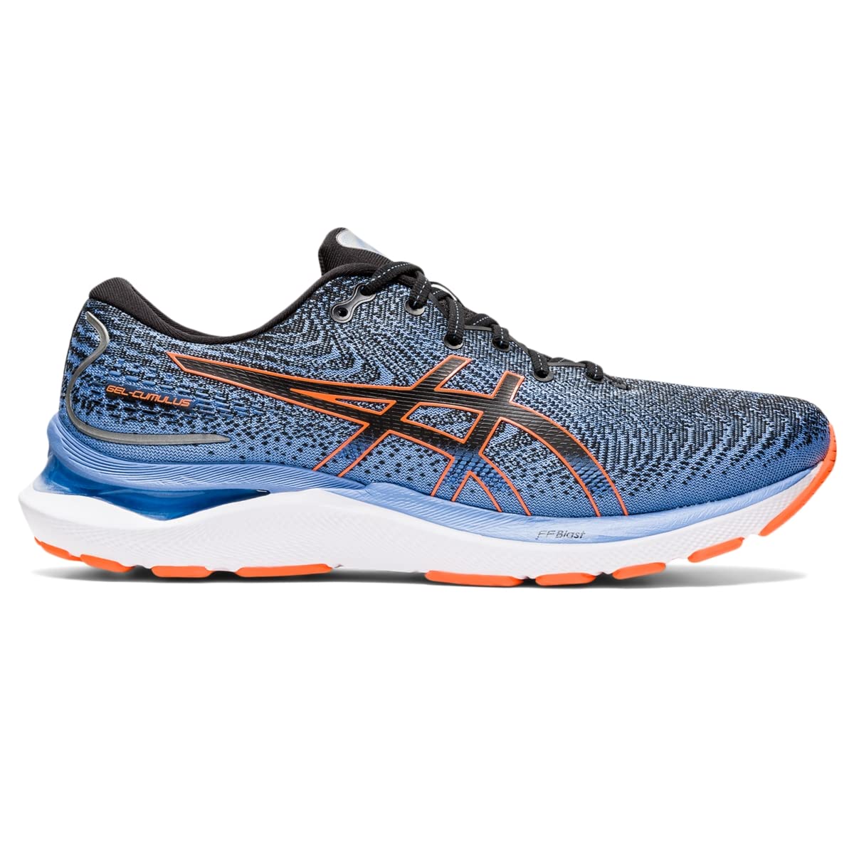 ASICS Gel Cumulus 24 - Men's Black/Shocking Orange Shoe Deals Outlet