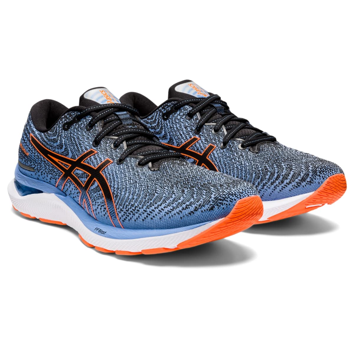 ASICS Gel Cumulus 24 - Men's Black/Shocking Orange Shoe Deals Outlet