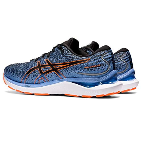 ASICS Gel Cumulus 24 - Men's Black/Shocking Orange Shoe Deals Outlet