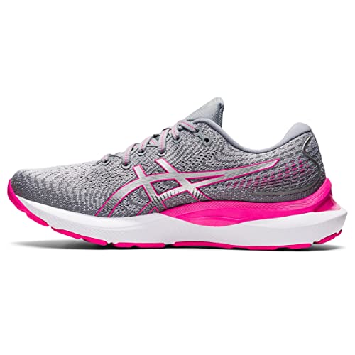 ASICS Gel Cumulus 24 - Women's Sheet Rock/Pink Glo Shoe Deals Outlet