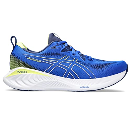 ASICS Gel - Cumulus 25 - Men's Illusion Blue/Glow Yellow Shoe Deals Outlet