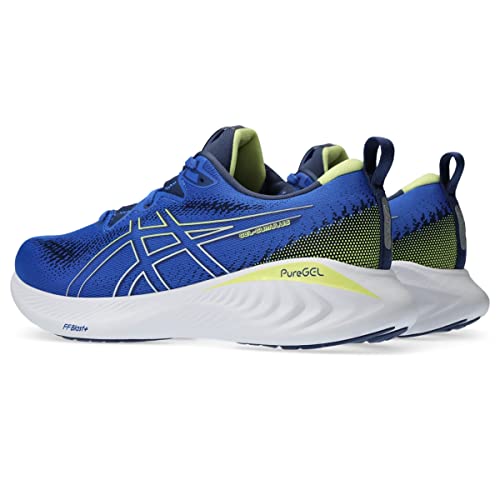 ASICS Gel - Cumulus 25 - Men's Illusion Blue/Glow Yellow Shoe Deals Outlet