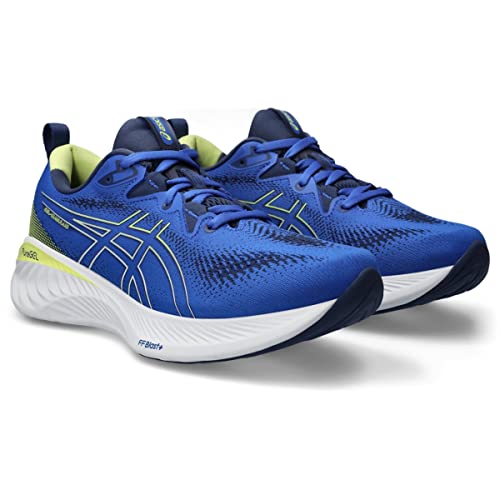 ASICS Gel - Cumulus 25 - Men's Illusion Blue/Glow Yellow Shoe Deals Outlet