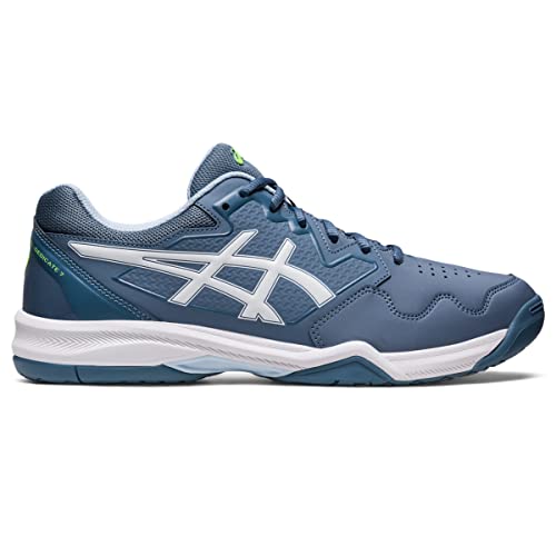 ASICS Gel Dedicate 7 - Men's Steel Blue/White Shoe Deals Outlet